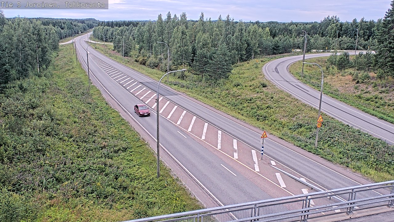 Weather Camera Image Väg 5 Jorois, Tahkoranta, Joroinen, Pohjois-Savo