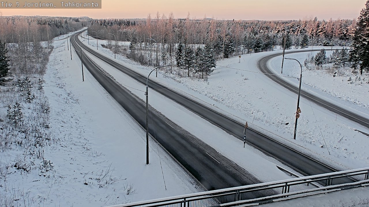 Weather Camera Image Road 5 Joroinen, Tahkoranta, Joroinen, Pohjois-Savo