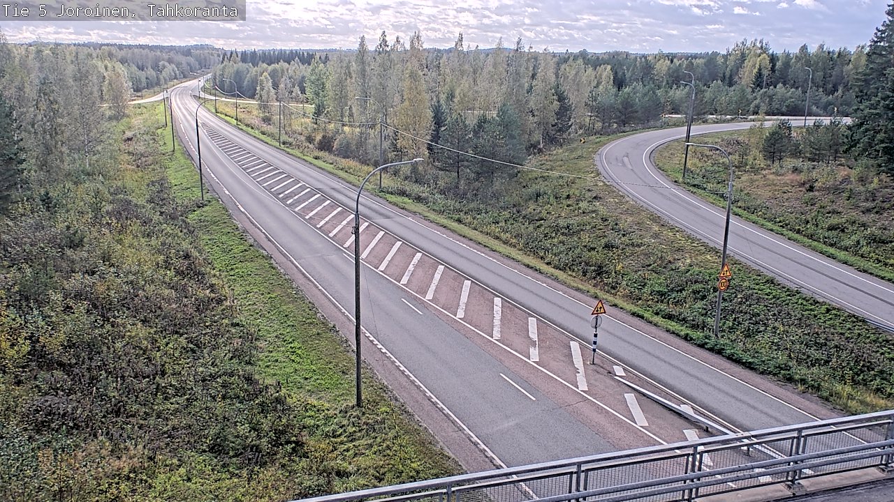 Weather Camera Image Road 5 Joroinen, Tahkoranta, Joroinen, Pohjois-Savo
