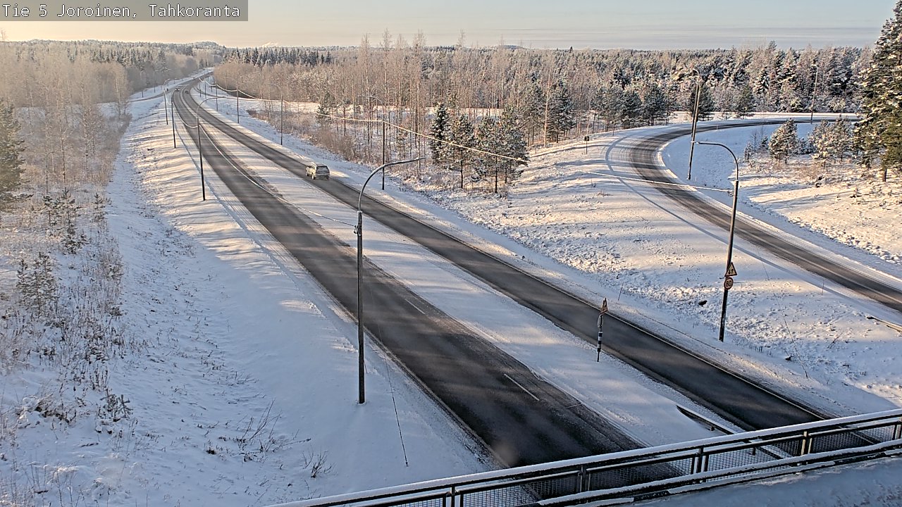 Weather Camera Image Road 5 Joroinen, Tahkoranta, Joroinen, Pohjois-Savo