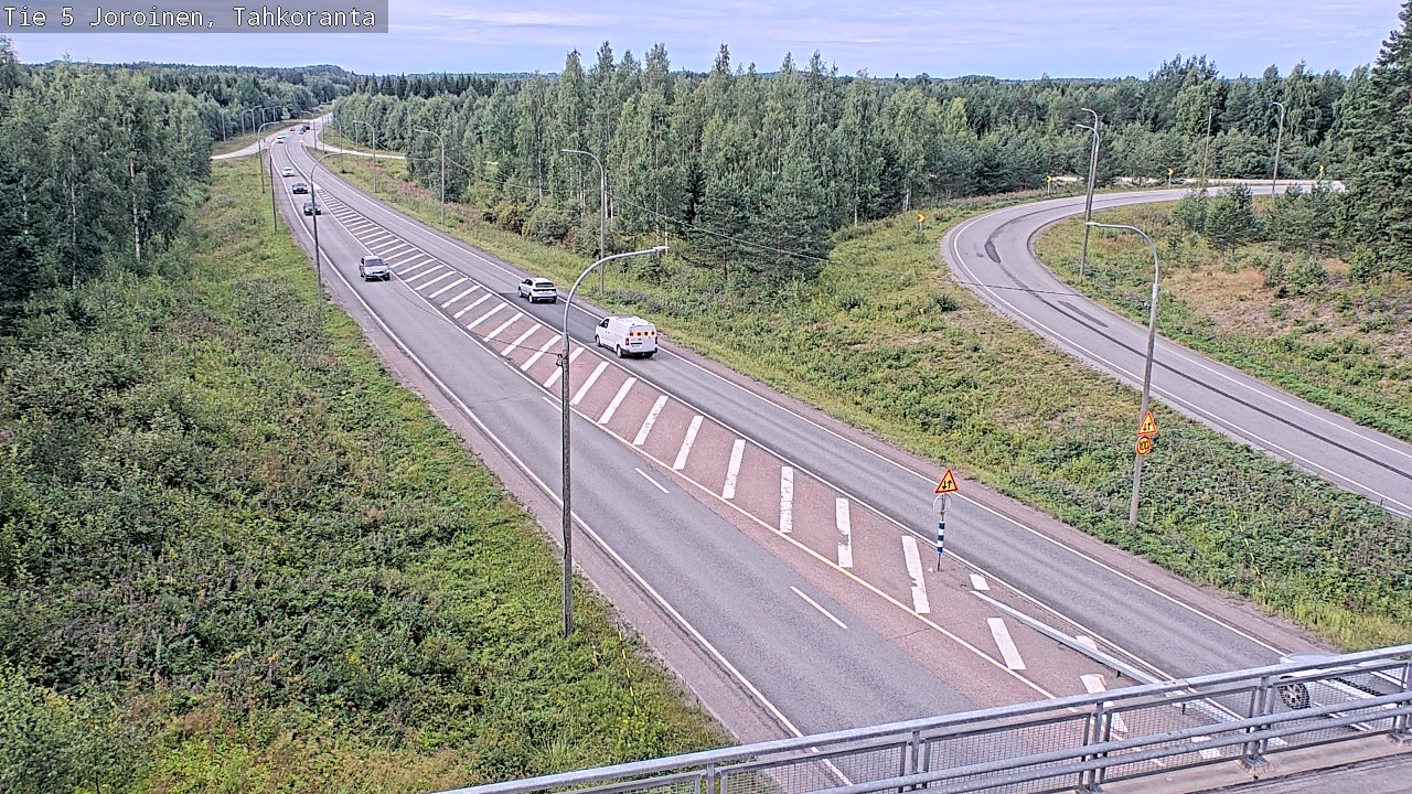 Weather Camera Image Väg 5 Jorois, Tahkoranta, Joroinen, Pohjois-Savo