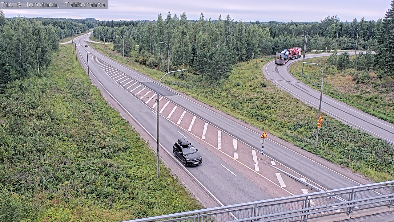 Weather Camera Image Väg 5 Jorois, Tahkoranta, Joroinen, Pohjois-Savo