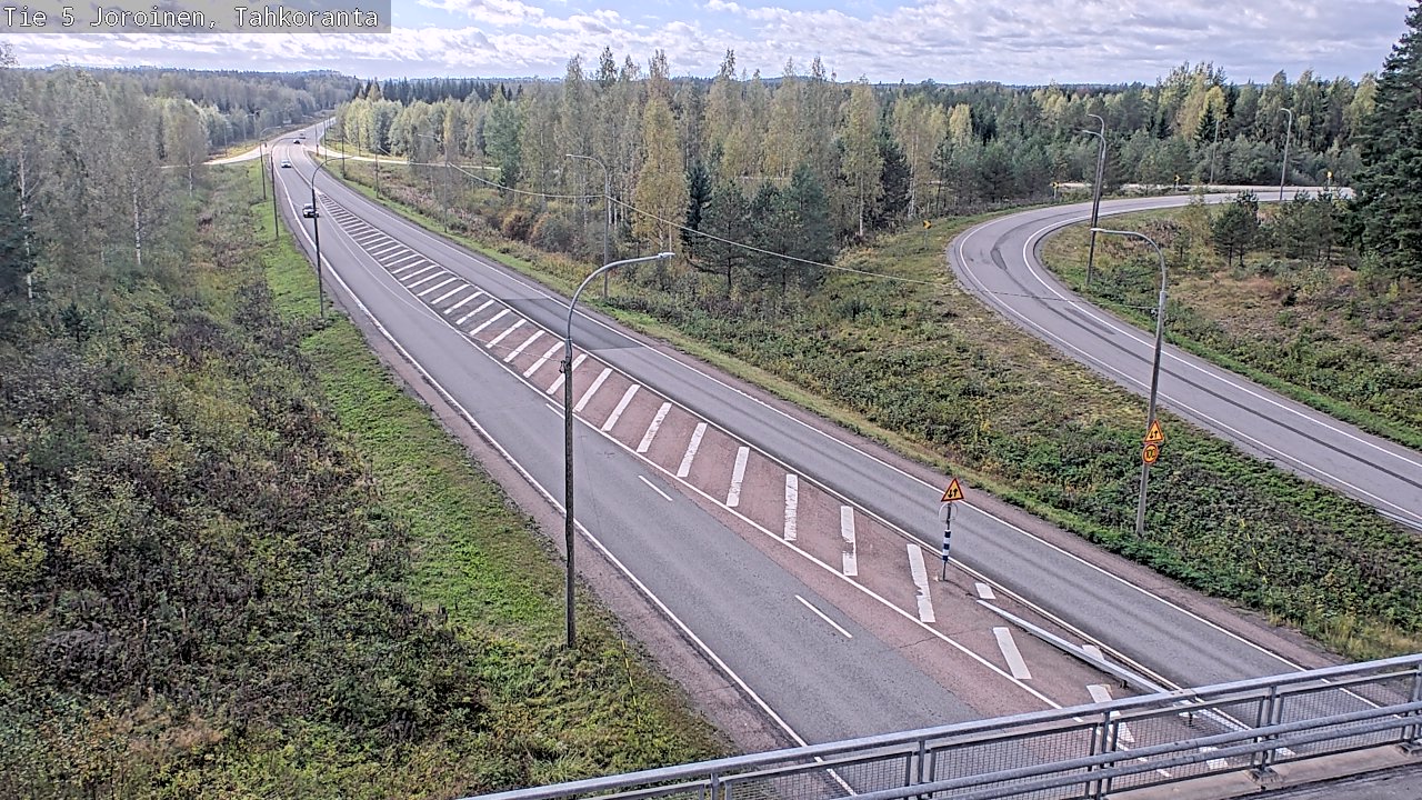 Weather Camera Image Road 5 Joroinen, Tahkoranta, Joroinen, Pohjois-Savo