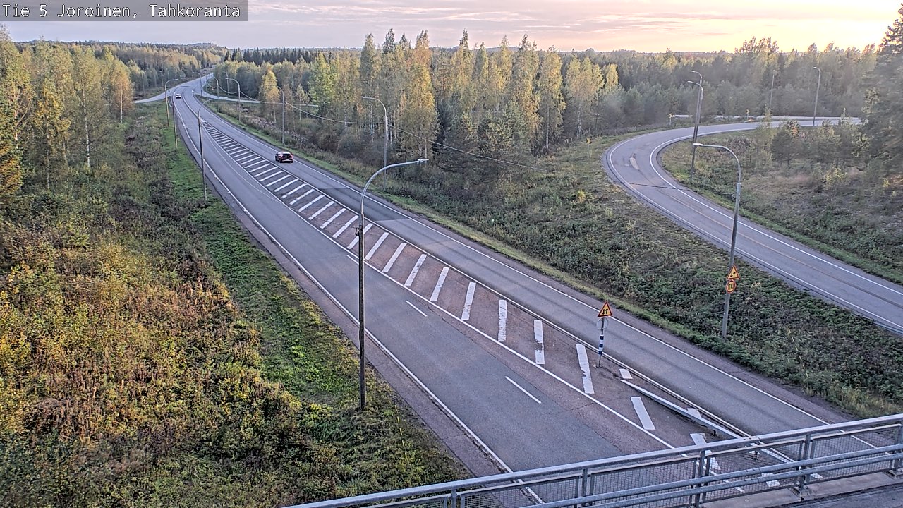 Kelikamerat Kuva Tie 5 Joroinen, Tahkoranta, Joroinen, Pohjois-Savo