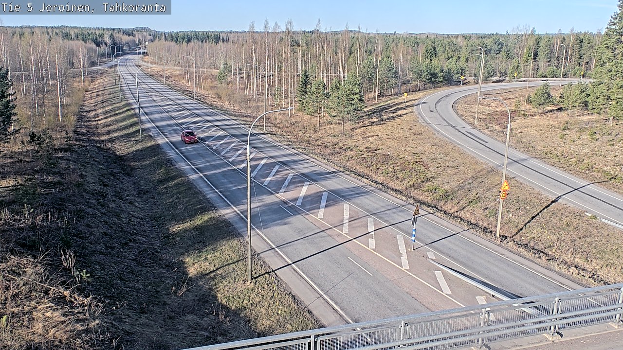 Kelikamerat Kuva Tie 5 Joroinen, Tahkoranta, Joroinen, Pohjois-Savo