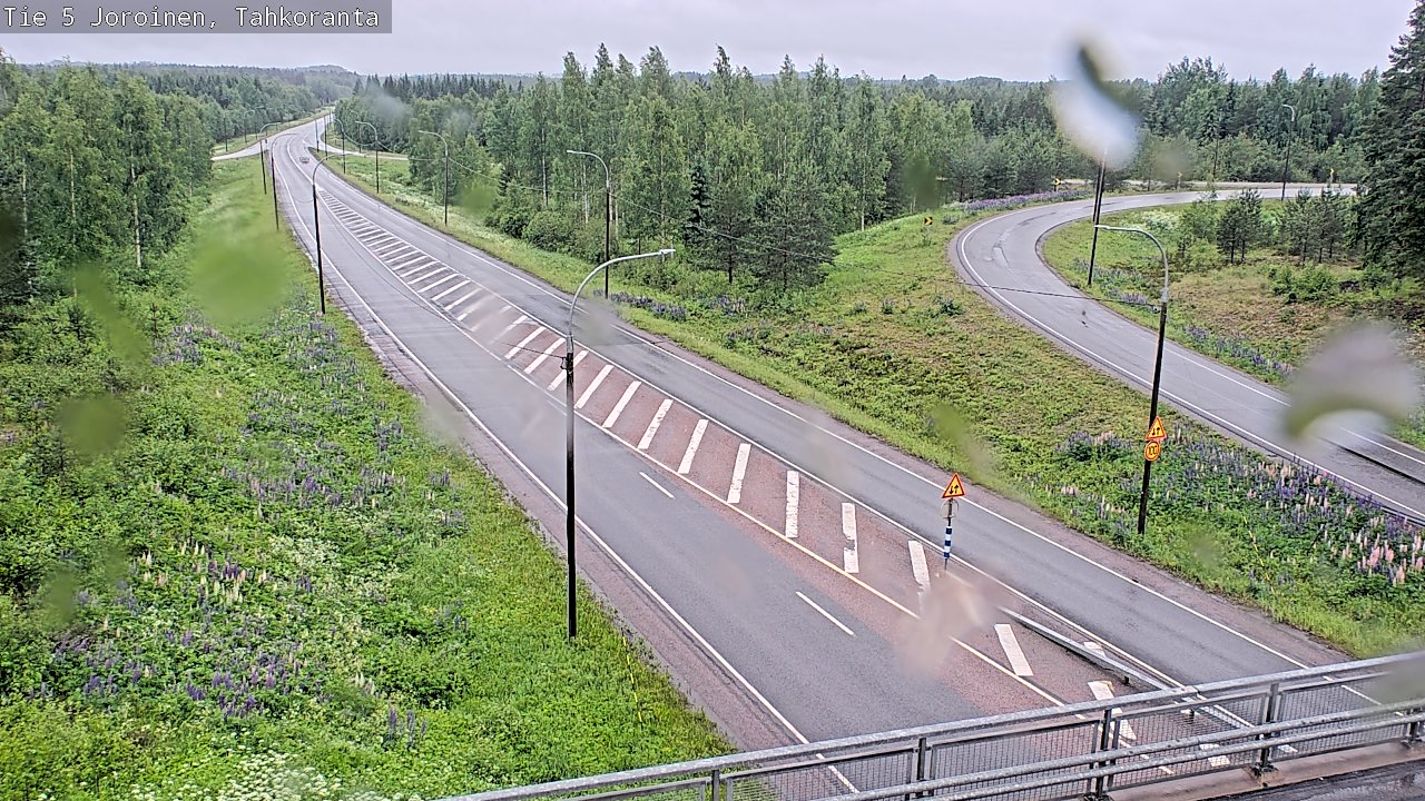 Kelikamerat Kuva Tie 5 Joroinen, Tahkoranta, Joroinen, Pohjois-Savo