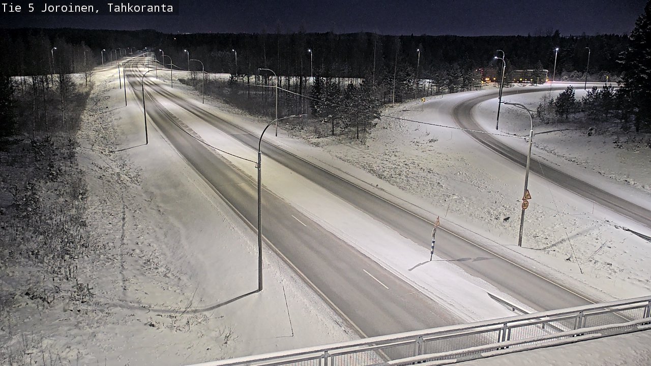 Weather Camera Image Road 5 Joroinen, Tahkoranta, Joroinen, Pohjois-Savo