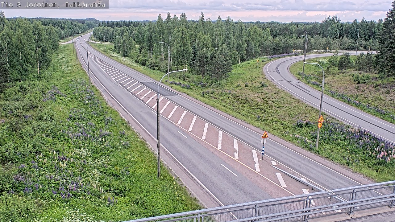 Kelikamerat Kuva Tie 5 Joroinen, Tahkoranta, Joroinen, Pohjois-Savo