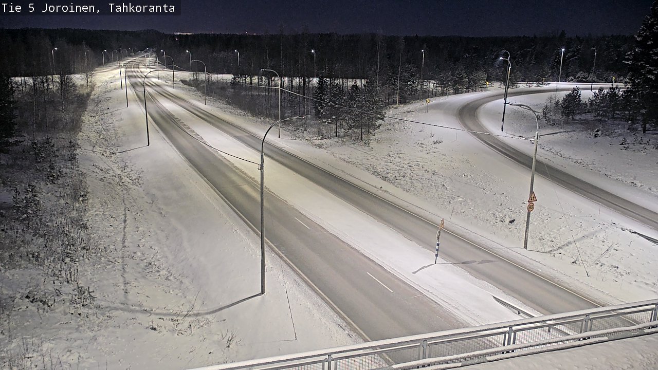 Weather Camera Image Road 5 Joroinen, Tahkoranta, Joroinen, Pohjois-Savo