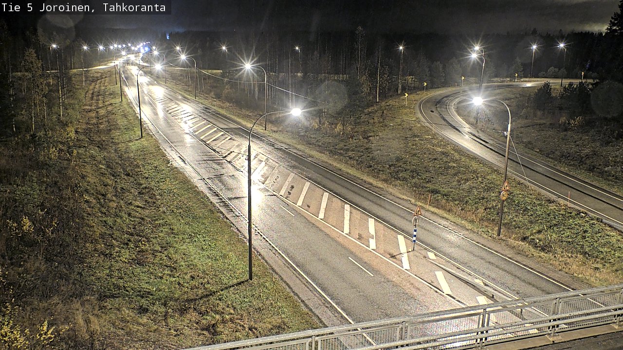 Weather Camera Image Väg 5 Jorois, Tahkoranta, Joroinen, Pohjois-Savo