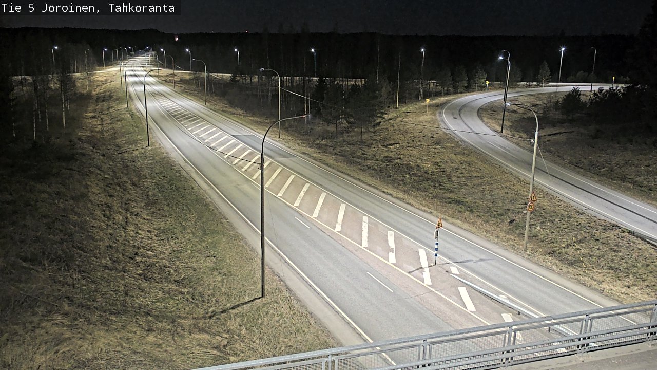 Weather Camera Image Väg 5 Jorois, Tahkoranta, Joroinen, Pohjois-Savo