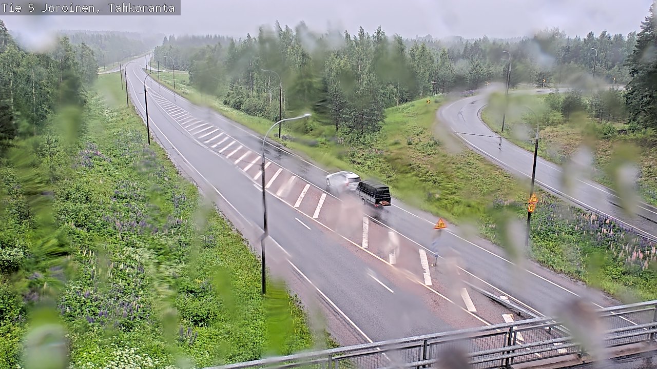 Weather Camera Image Väg 5 Jorois, Tahkoranta, Joroinen, Pohjois-Savo