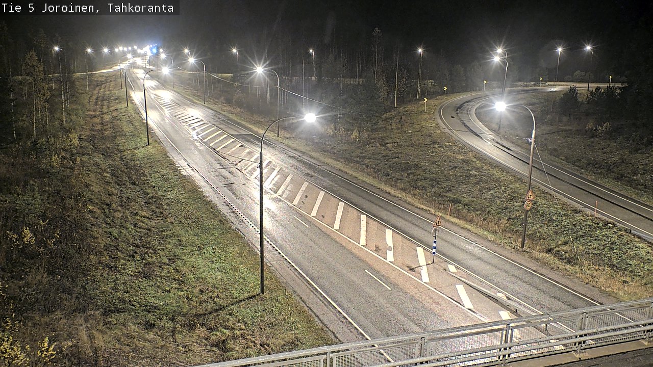 Weather Camera Image Väg 5 Jorois, Tahkoranta, Joroinen, Pohjois-Savo