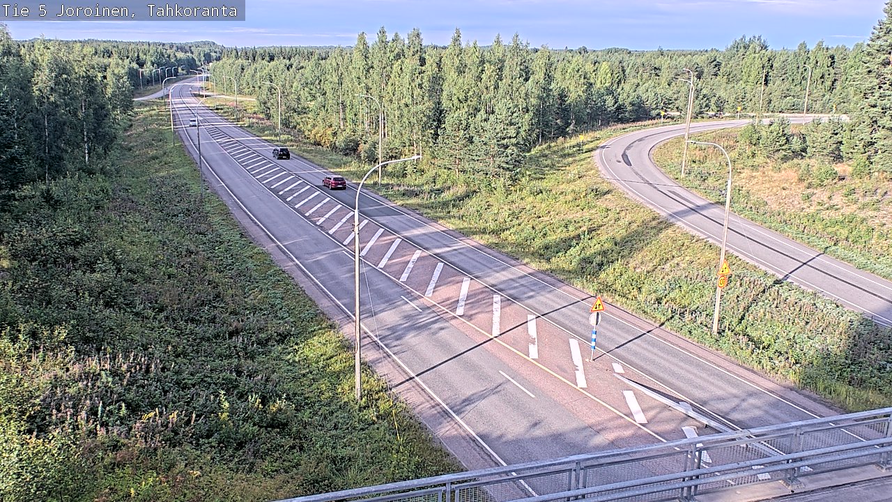 Weather Camera Image Väg 5 Jorois, Tahkoranta, Joroinen, Pohjois-Savo