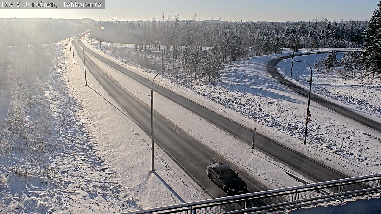 Weather Camera Image Road 5 Joroinen, Tahkoranta, Joroinen, Pohjois-Savo