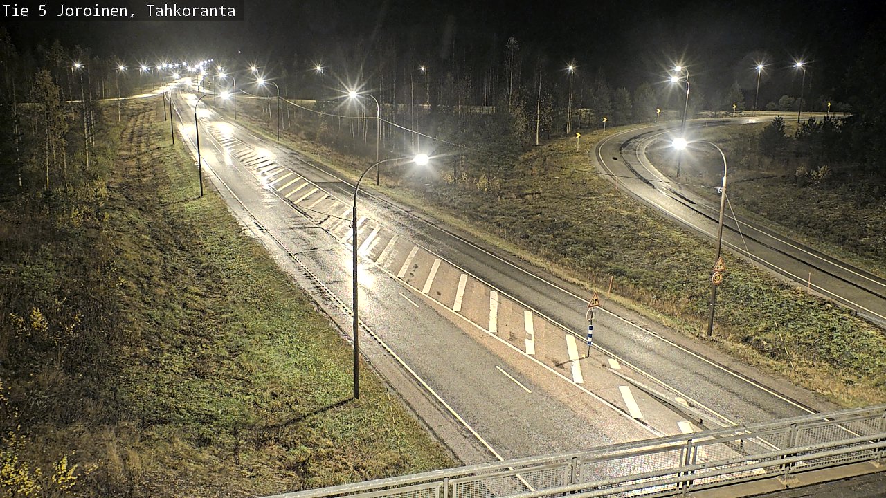 Weather Camera Image Väg 5 Jorois, Tahkoranta, Joroinen, Pohjois-Savo