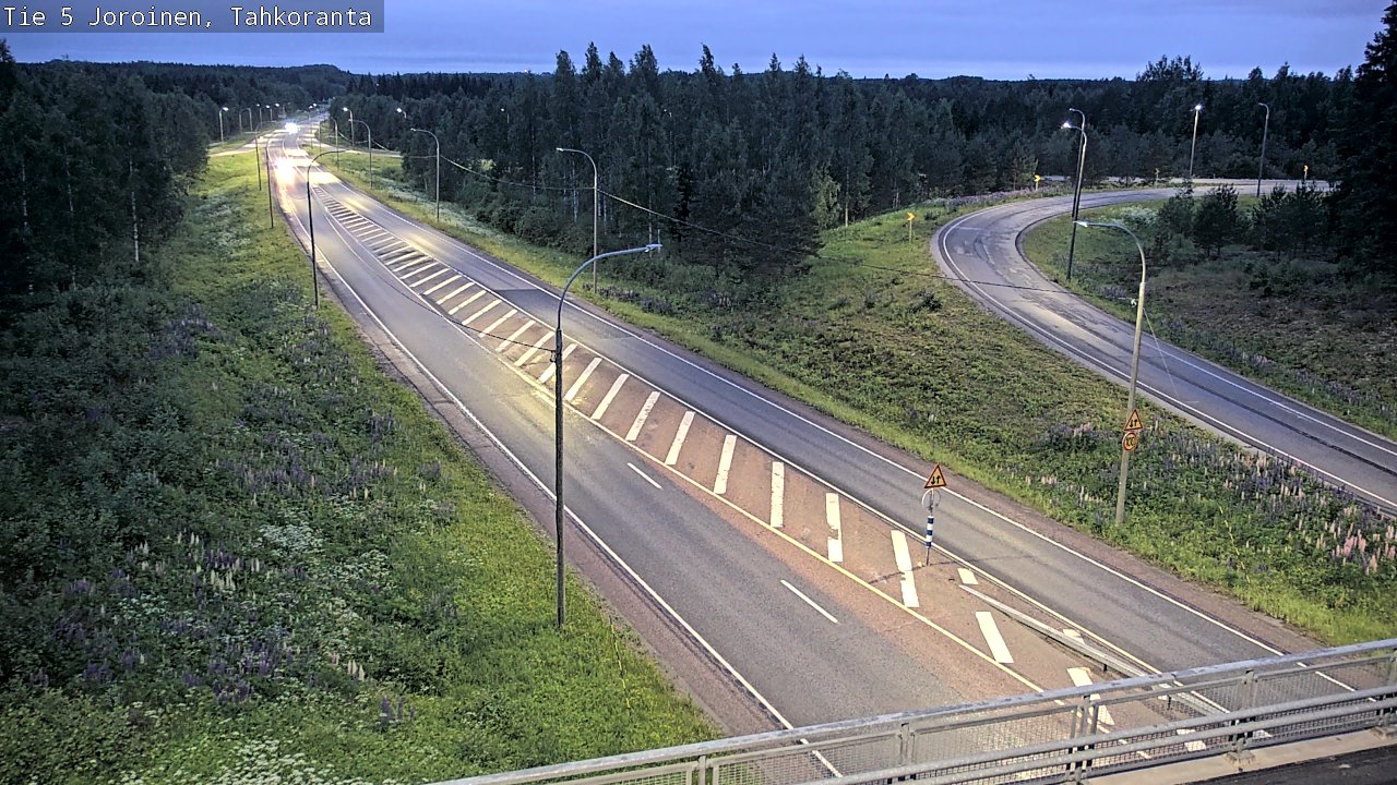 Kelikamerat Kuva Tie 5 Joroinen, Tahkoranta, Joroinen, Pohjois-Savo