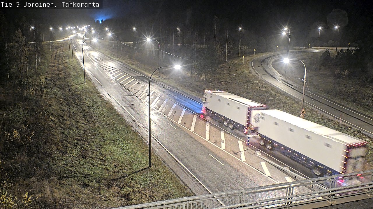 Weather Camera Image Väg 5 Jorois, Tahkoranta, Joroinen, Pohjois-Savo