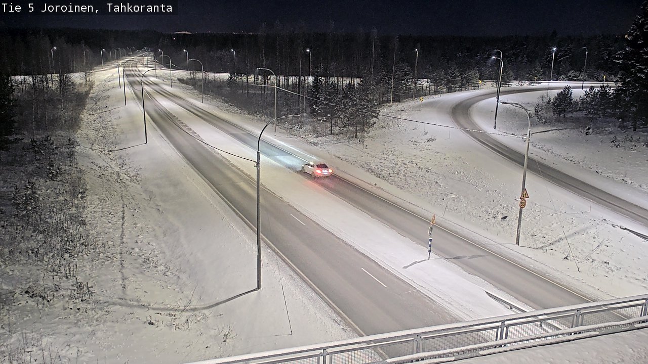 Weather Camera Image Road 5 Joroinen, Tahkoranta, Joroinen, Pohjois-Savo