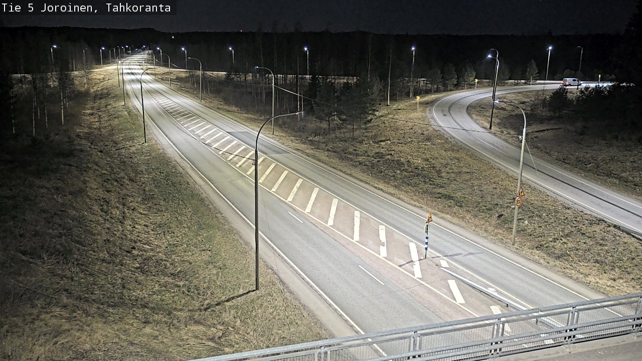 Weather Camera Image Väg 5 Jorois, Tahkoranta, Joroinen, Pohjois-Savo
