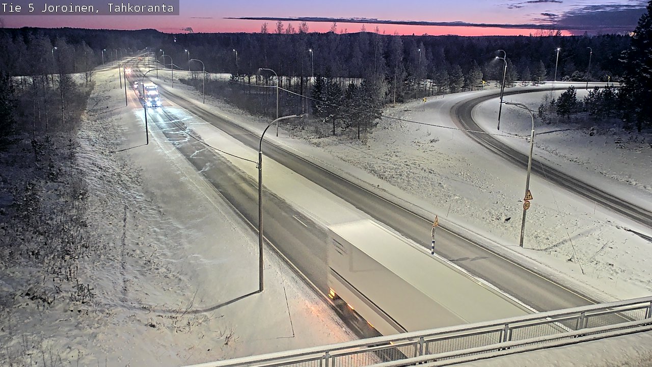 Kelikamerat Kuva Tie 5 Joroinen, Tahkoranta, Joroinen, Pohjois-Savo