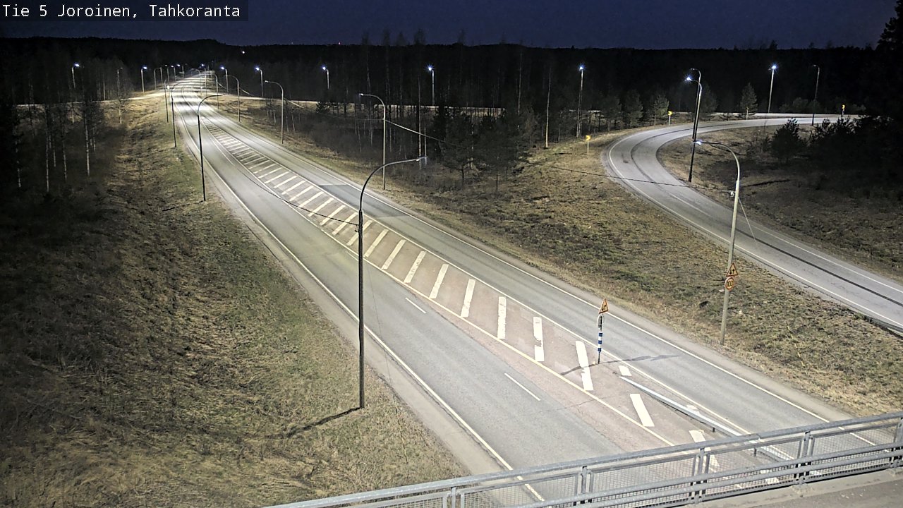 Weather Camera Image Väg 5 Jorois, Tahkoranta, Joroinen, Pohjois-Savo
