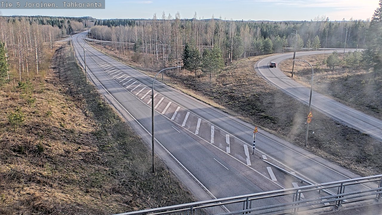 Weather Camera Image Väg 5 Jorois, Tahkoranta, Joroinen, Pohjois-Savo