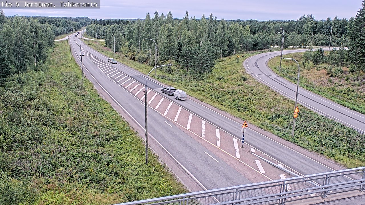 Weather Camera Image Väg 5 Jorois, Tahkoranta, Joroinen, Pohjois-Savo
