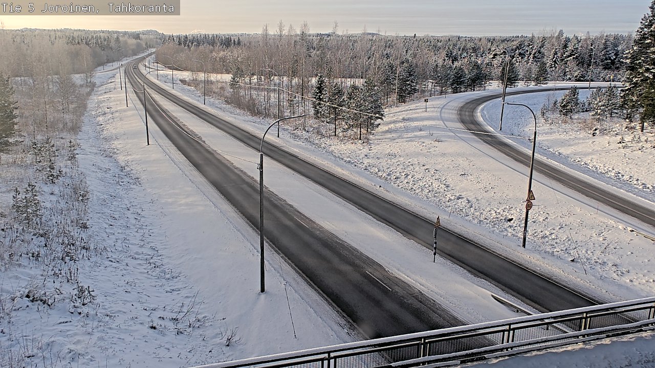 Weather Camera Image Road 5 Joroinen, Tahkoranta, Joroinen, Pohjois-Savo