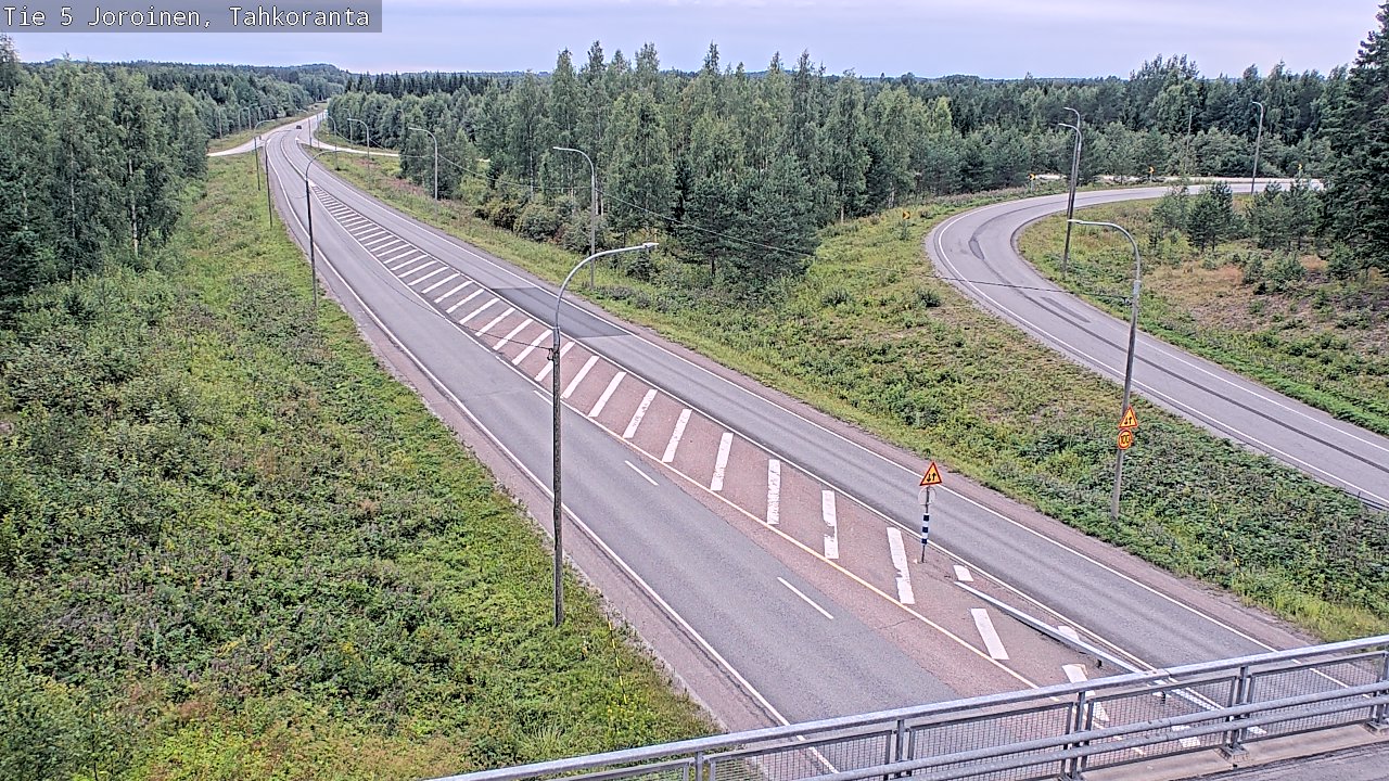 Weather Camera Image Road 5 Joroinen, Tahkoranta, Joroinen, Pohjois-Savo