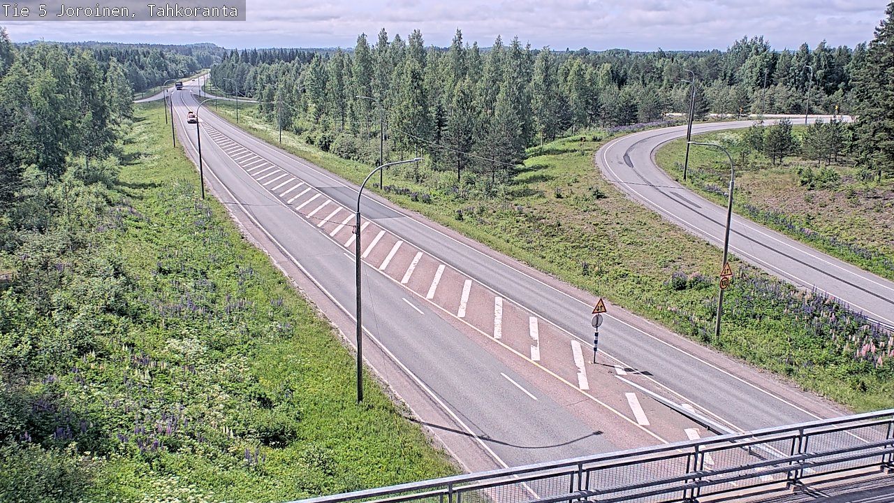 Kelikamerat Kuva Tie 5 Joroinen, Tahkoranta, Joroinen, Pohjois-Savo
