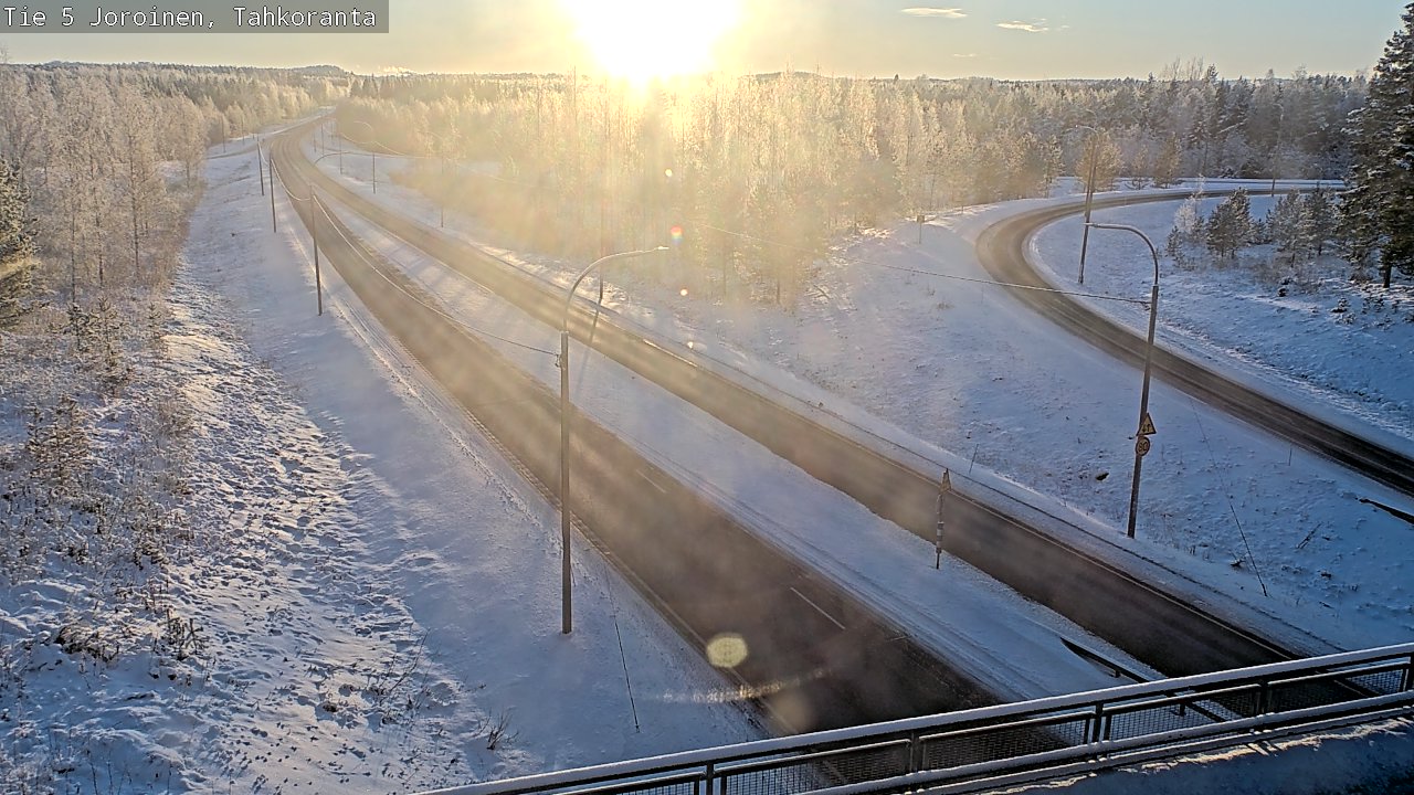 Kelikamerat Kuva Tie 5 Joroinen, Tahkoranta, Joroinen, Pohjois-Savo