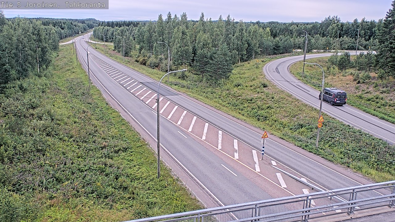 Weather Camera Image Väg 5 Jorois, Tahkoranta, Joroinen, Pohjois-Savo