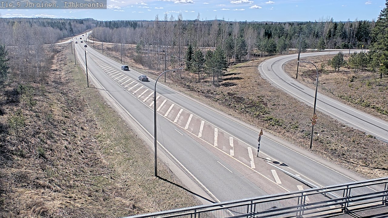 Weather Camera Image Väg 5 Jorois, Tahkoranta, Joroinen, Pohjois-Savo