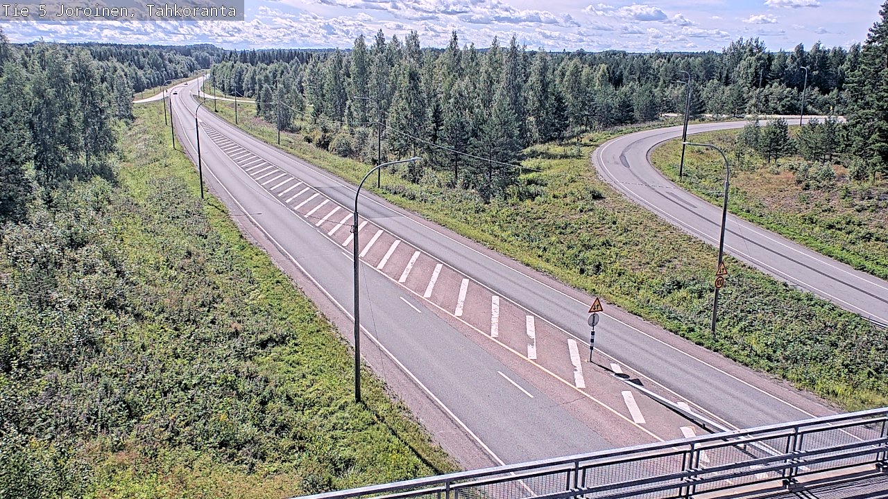 Kelikamerat Kuva Tie 5 Joroinen, Tahkoranta, Joroinen, Pohjois-Savo