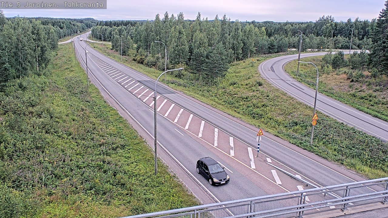 Weather Camera Image Väg 5 Jorois, Tahkoranta, Joroinen, Pohjois-Savo