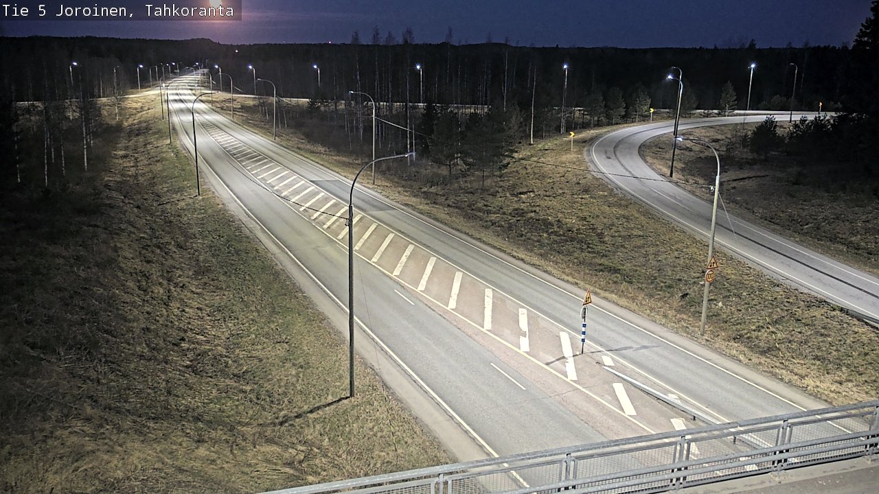 Weather Camera Image Väg 5 Jorois, Tahkoranta, Joroinen, Pohjois-Savo