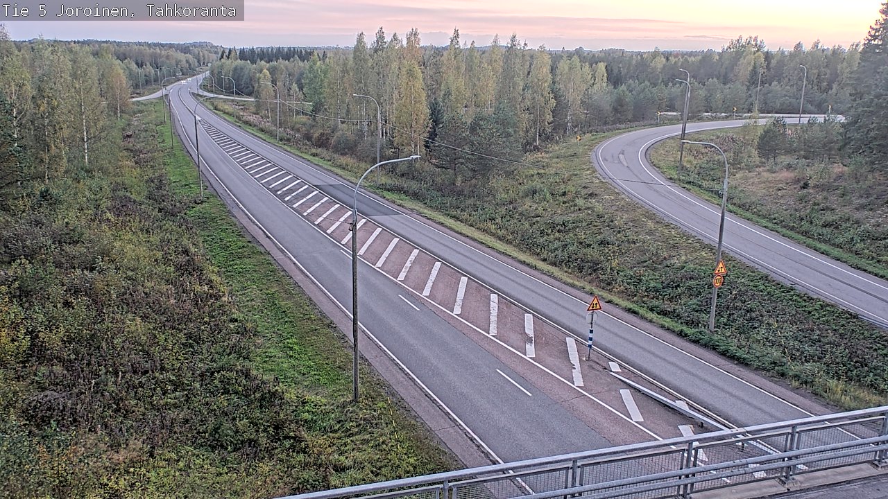 Kelikamerat Kuva Tie 5 Joroinen, Tahkoranta, Joroinen, Pohjois-Savo