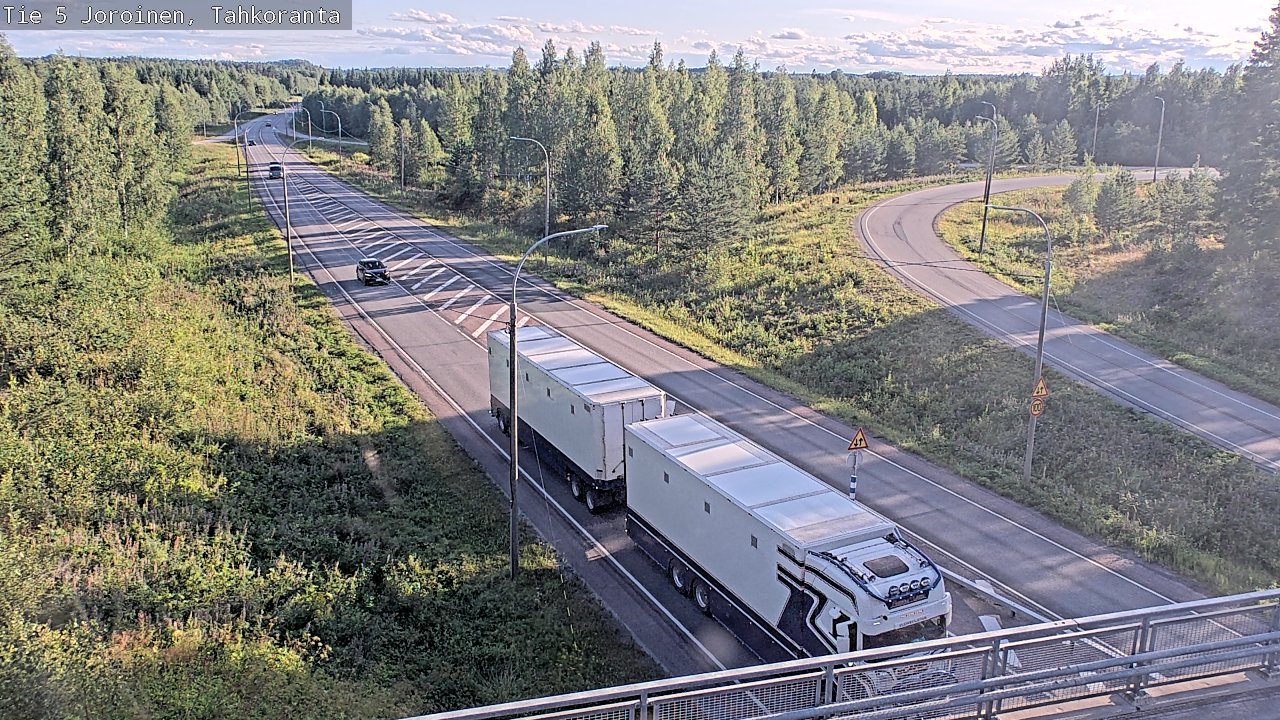 Kelikamerat Kuva Tie 5 Joroinen, Tahkoranta, Joroinen, Pohjois-Savo