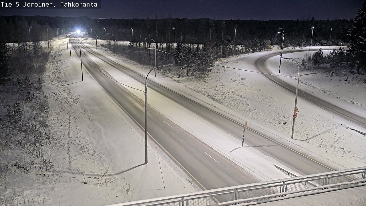 Weather Camera Image Road 5 Joroinen, Tahkoranta, Joroinen, Pohjois-Savo