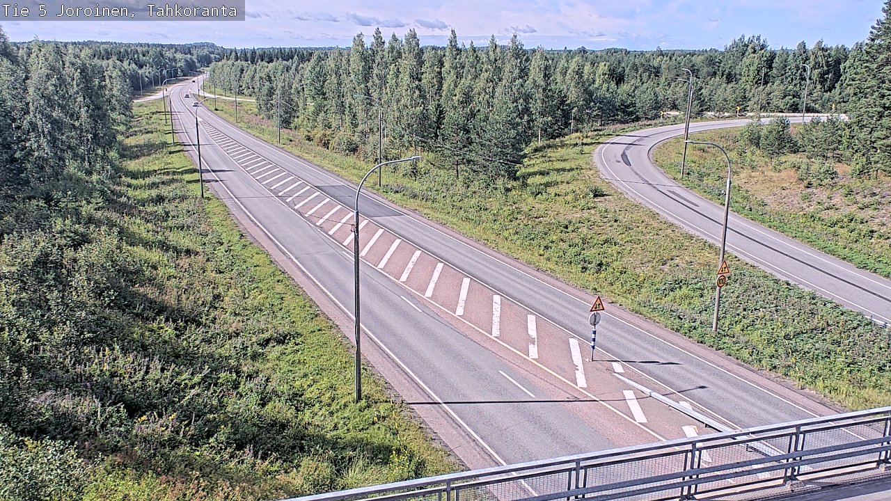 Kelikamerat Kuva Tie 5 Joroinen, Tahkoranta, Joroinen, Pohjois-Savo
