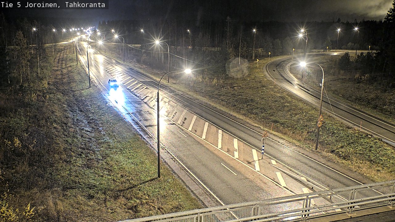 Weather Camera Image Väg 5 Jorois, Tahkoranta, Joroinen, Pohjois-Savo