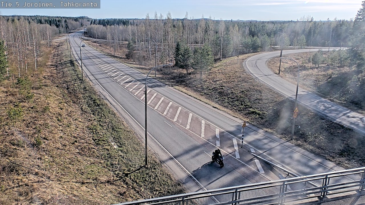 Weather Camera Image Väg 5 Jorois, Tahkoranta, Joroinen, Pohjois-Savo