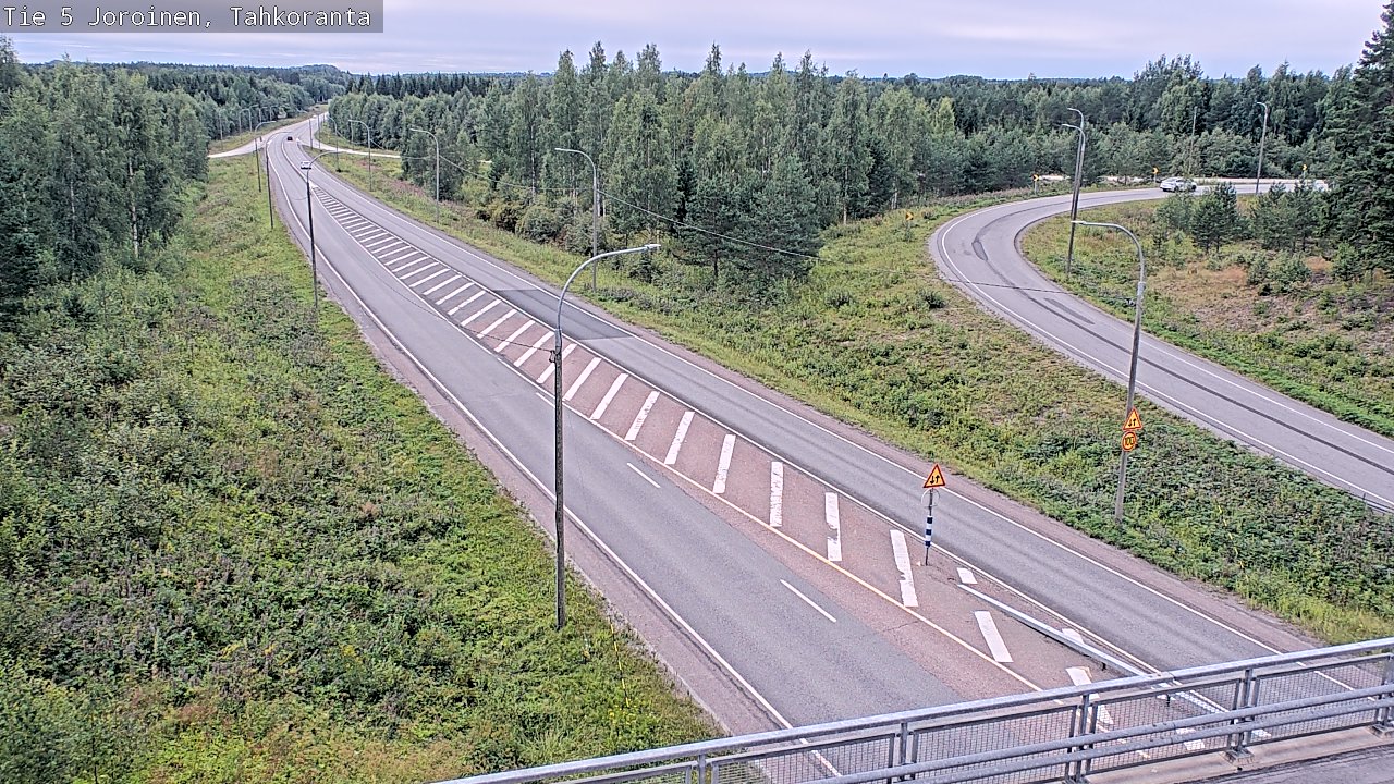 Weather Camera Image Väg 5 Jorois, Tahkoranta, Joroinen, Pohjois-Savo