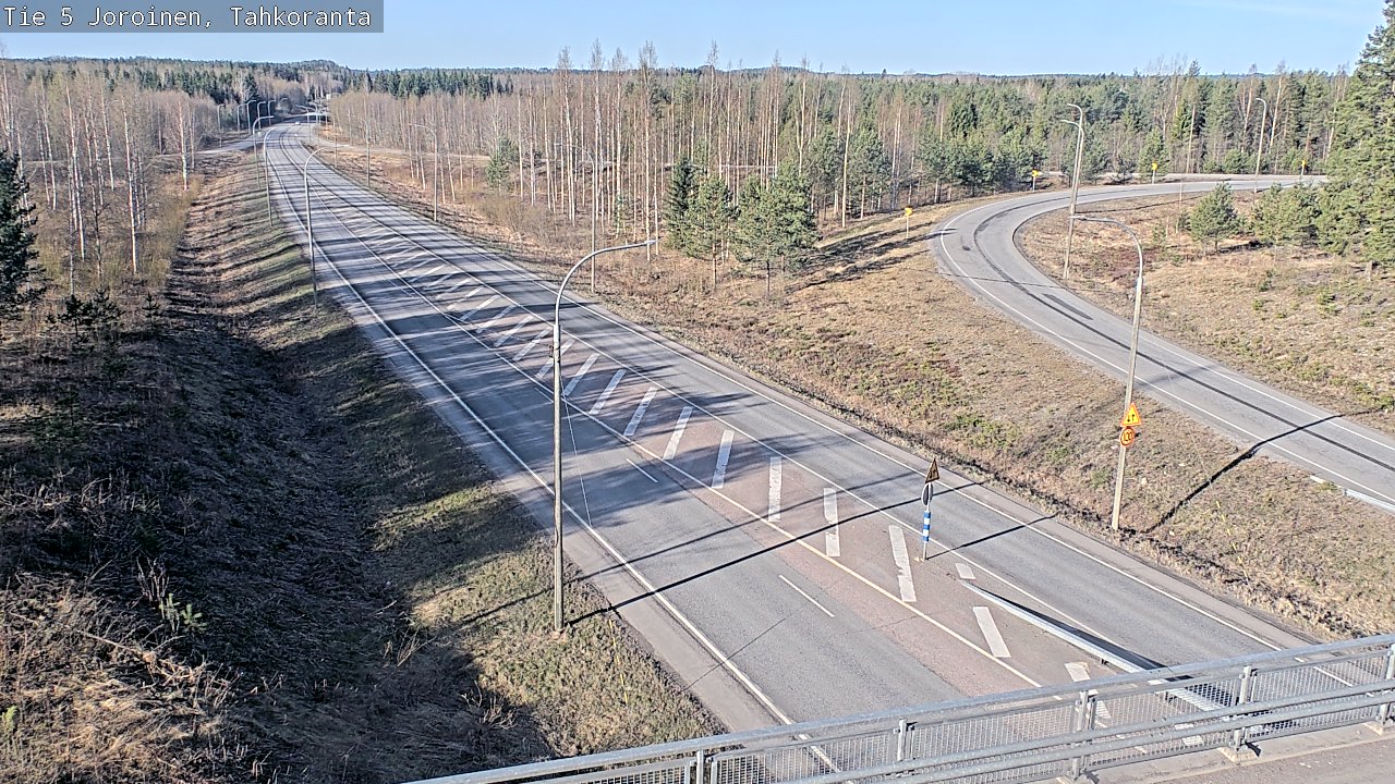 Kelikamerat Kuva Tie 5 Joroinen, Tahkoranta, Joroinen, Pohjois-Savo