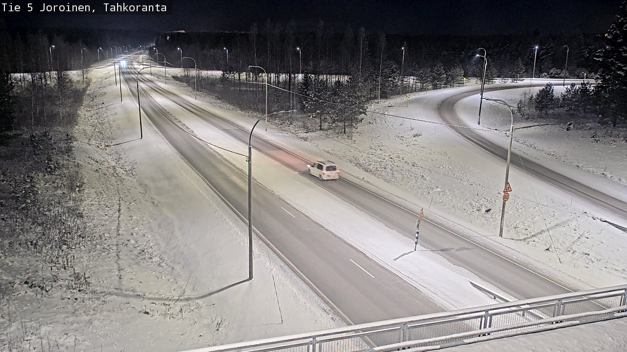 Weather Camera Image Road 5 Joroinen, Tahkoranta, Joroinen, Pohjois-Savo