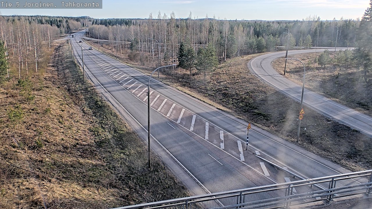 Weather Camera Image Väg 5 Jorois, Tahkoranta, Joroinen, Pohjois-Savo