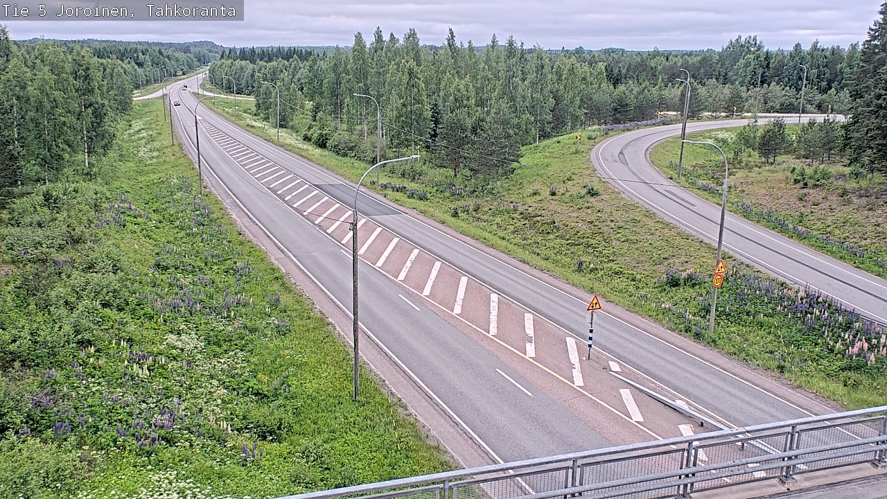 Kelikamerat Kuva Tie 5 Joroinen, Tahkoranta, Joroinen, Pohjois-Savo