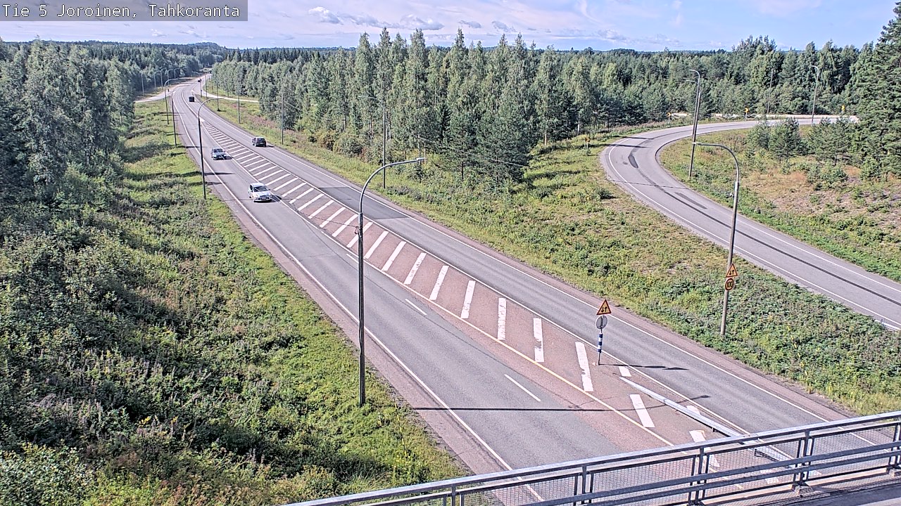 Kelikamerat Kuva Tie 5 Joroinen, Tahkoranta, Joroinen, Pohjois-Savo
