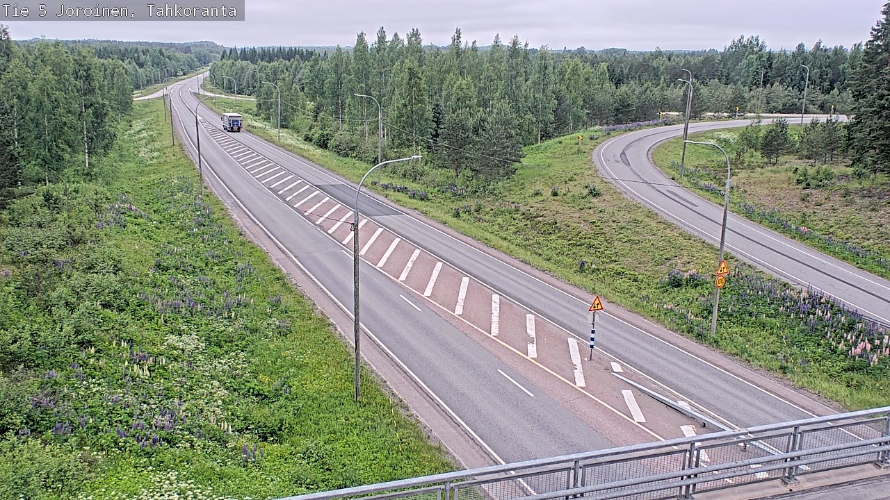 Kelikamerat Kuva Tie 5 Joroinen, Tahkoranta, Joroinen, Pohjois-Savo